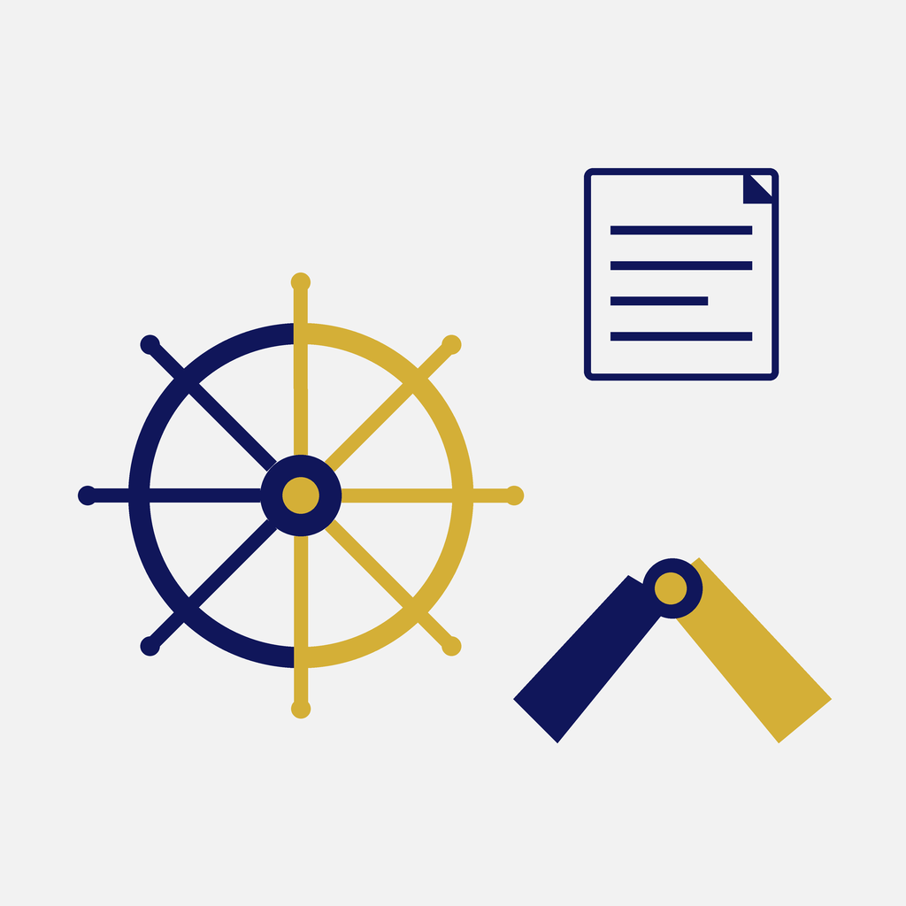 Infographic representing mergers, acquisitions, and deal integration